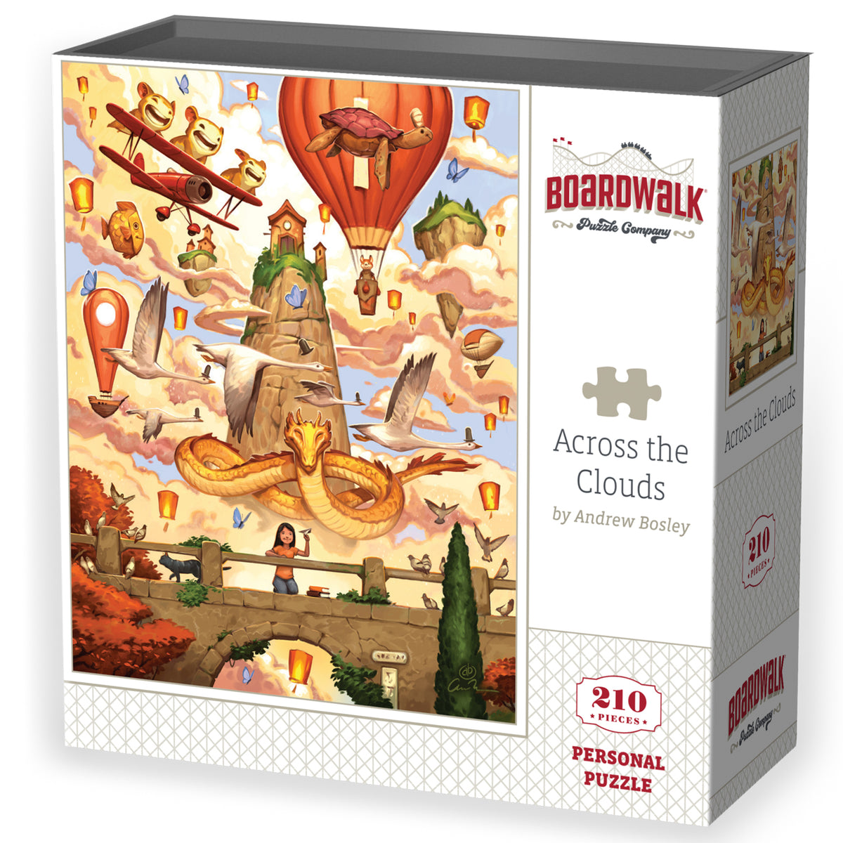 Across the Clouds | 210 Piece Personal Puzzle
