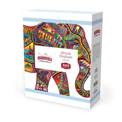 African Elephant | Luxury Wood Puzzle