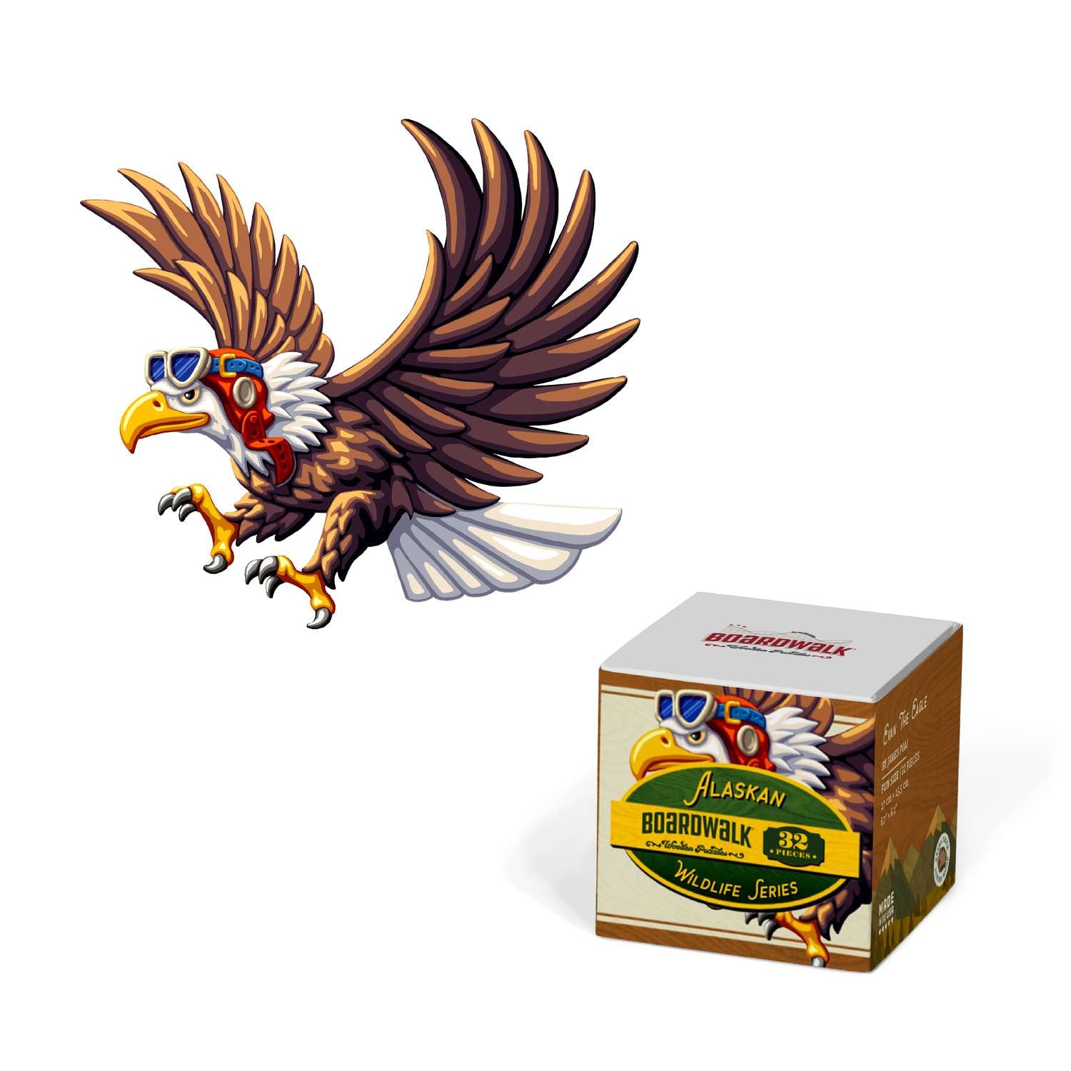 Evan the Eagle | Wildlife Series - Fun Size