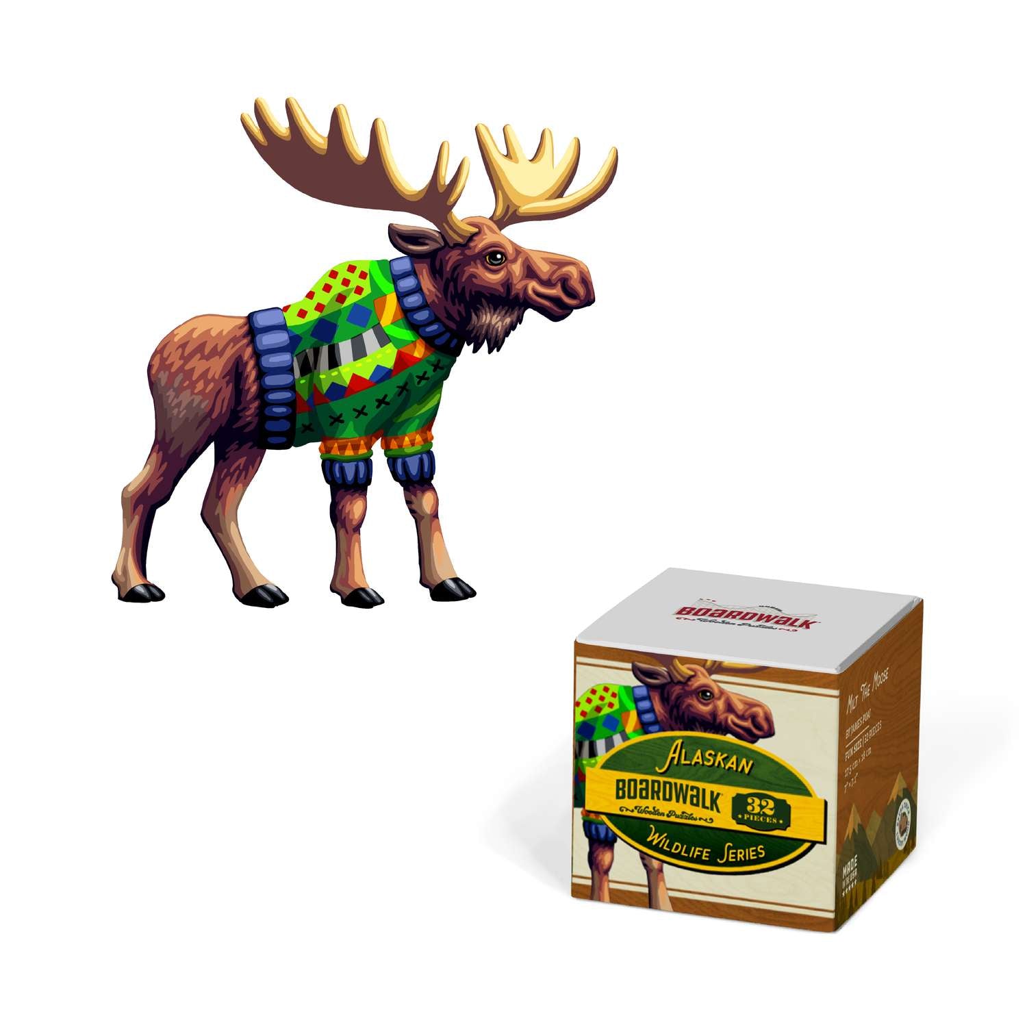 Milt the Moose | Wildlife Series - Fun Size
