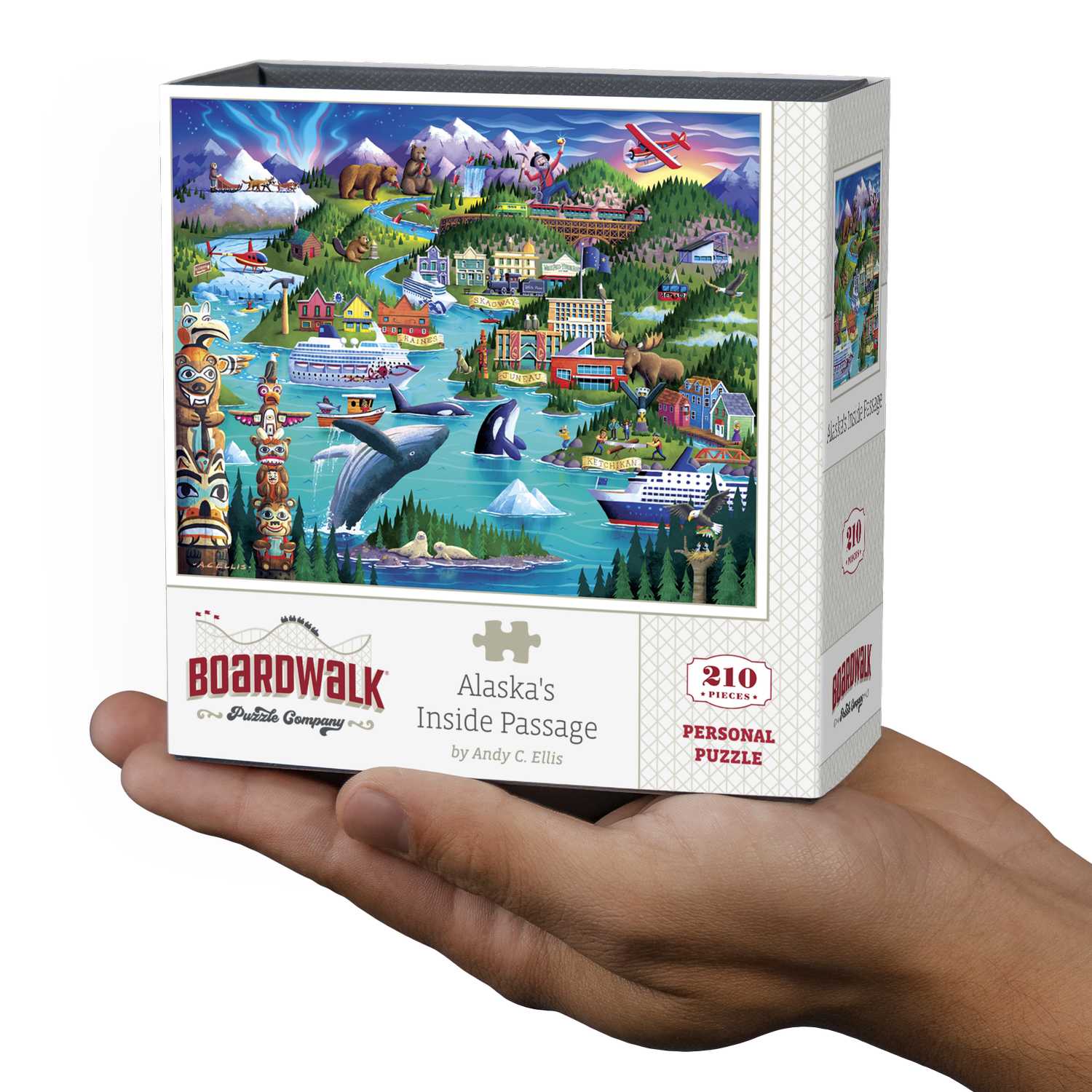 Alaska's Inside Passage | 210 Piece Personal Puzzle