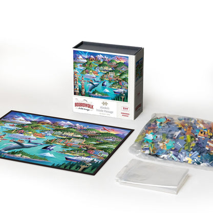 Alaska's Inside Passage | 210 Piece Personal Puzzle