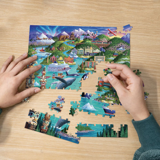 Alaska's Inside Passage - Personal Puzzle - 210 Piece