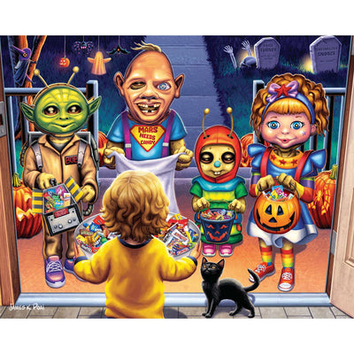 Alien Halloween | 210 Piece Personal Puzzle