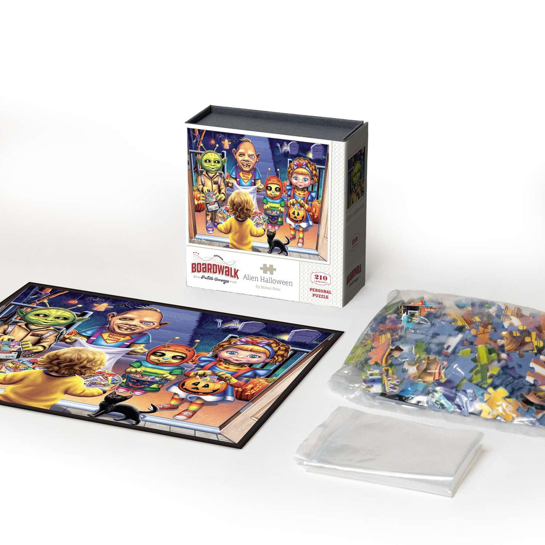 Alien Halloween - Personal Puzzle - 210 Piece