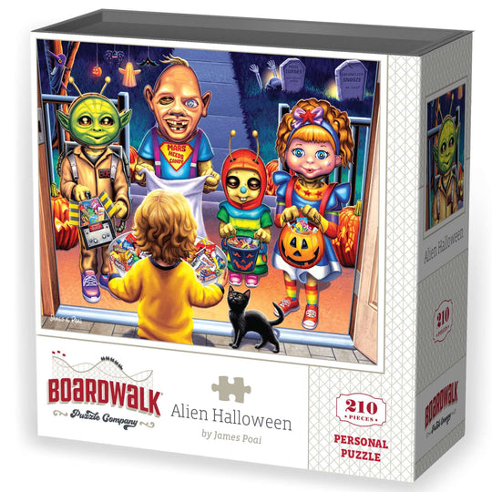 Alien Halloween - Personal Puzzle - 210 Piece