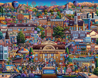 American Fork | 210 Piece Personal Puzzle