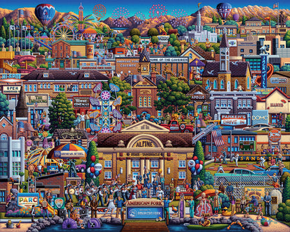 American Fork | 210 Piece Personal Puzzle