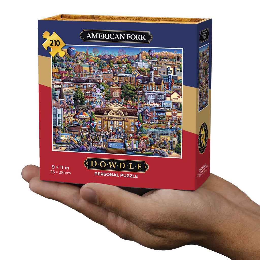American Fork | 210 Piece Personal Puzzle