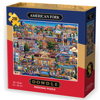 American Fork | 210 Piece Personal Puzzle