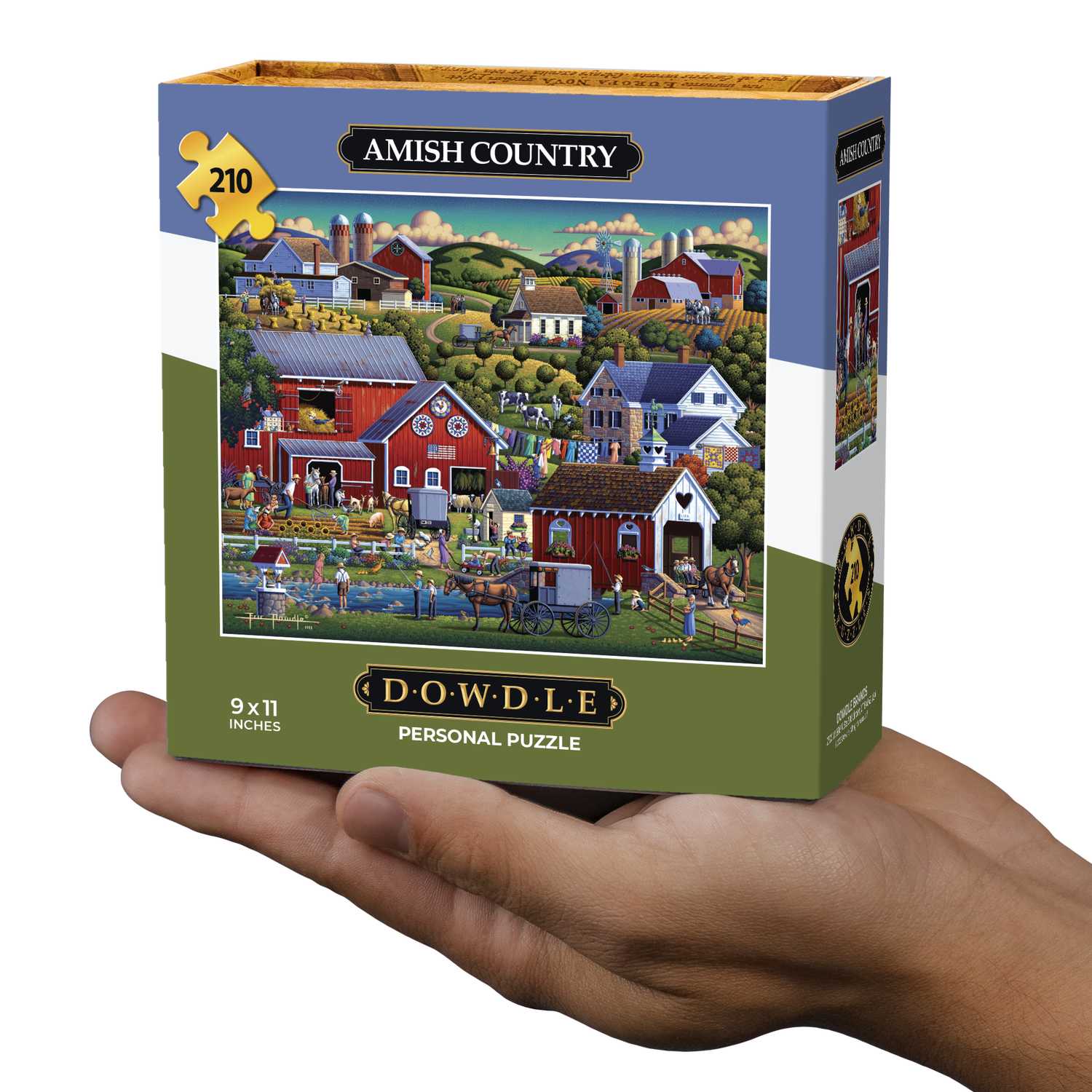 Amish Country | 210 Piece Personal Puzzle