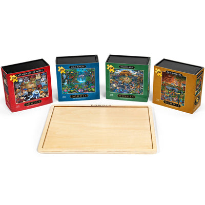 Animals - 4-Pack Mini Puzzles