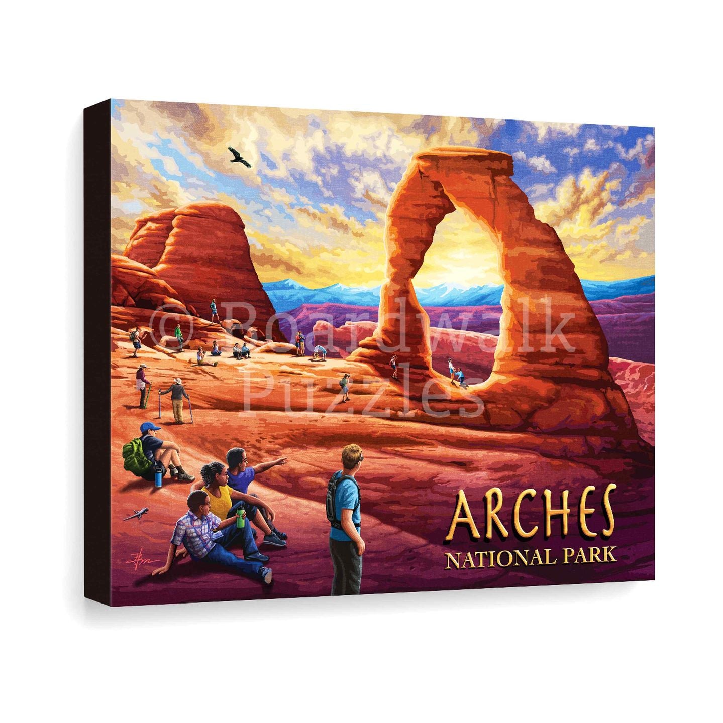 Arches National Park - Boardwalk Fine Art