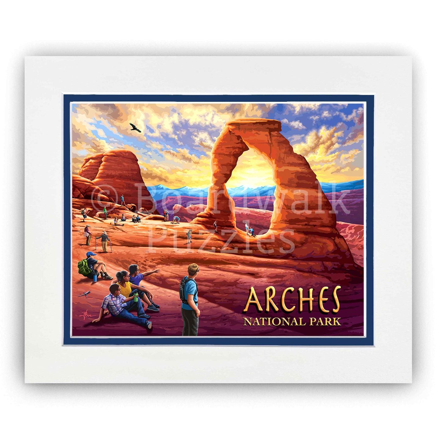 Arches National Park - Boardwalk Fine Art