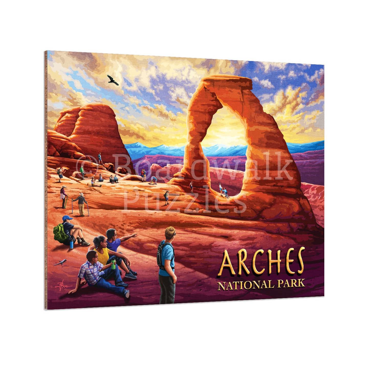 Arches National Park - Boardwalk Fine Art