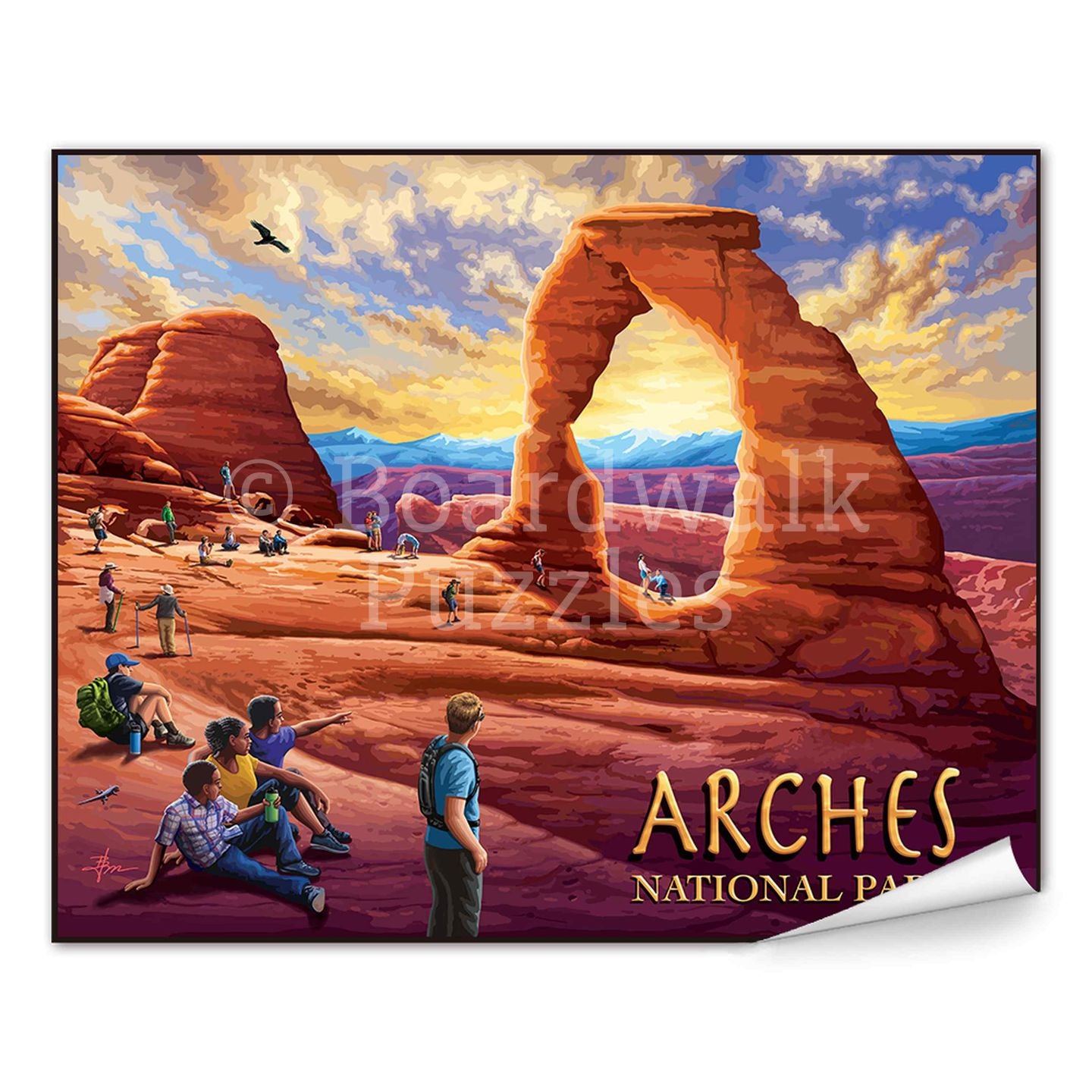Arches National Park - Boardwalk Fine Art
