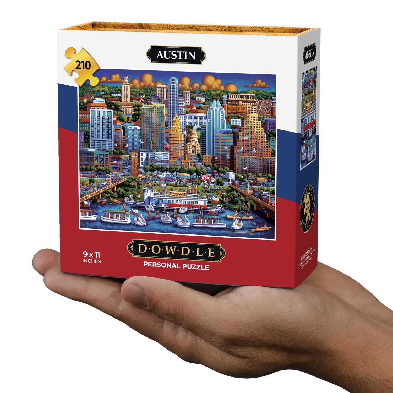 Austin | 210 Piece Personal Puzzle