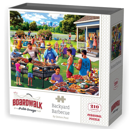 Backyard Barbecue - Personal Puzzle - 210 Piece