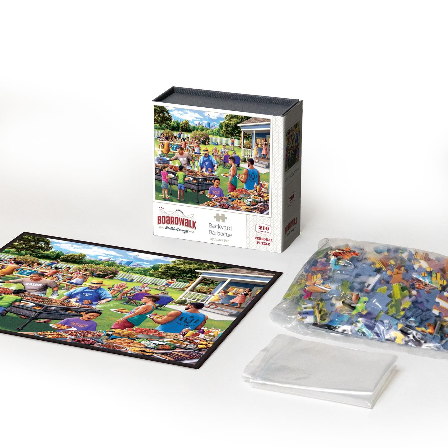Backyard Barbecue | 210 Piece Personal Puzzle