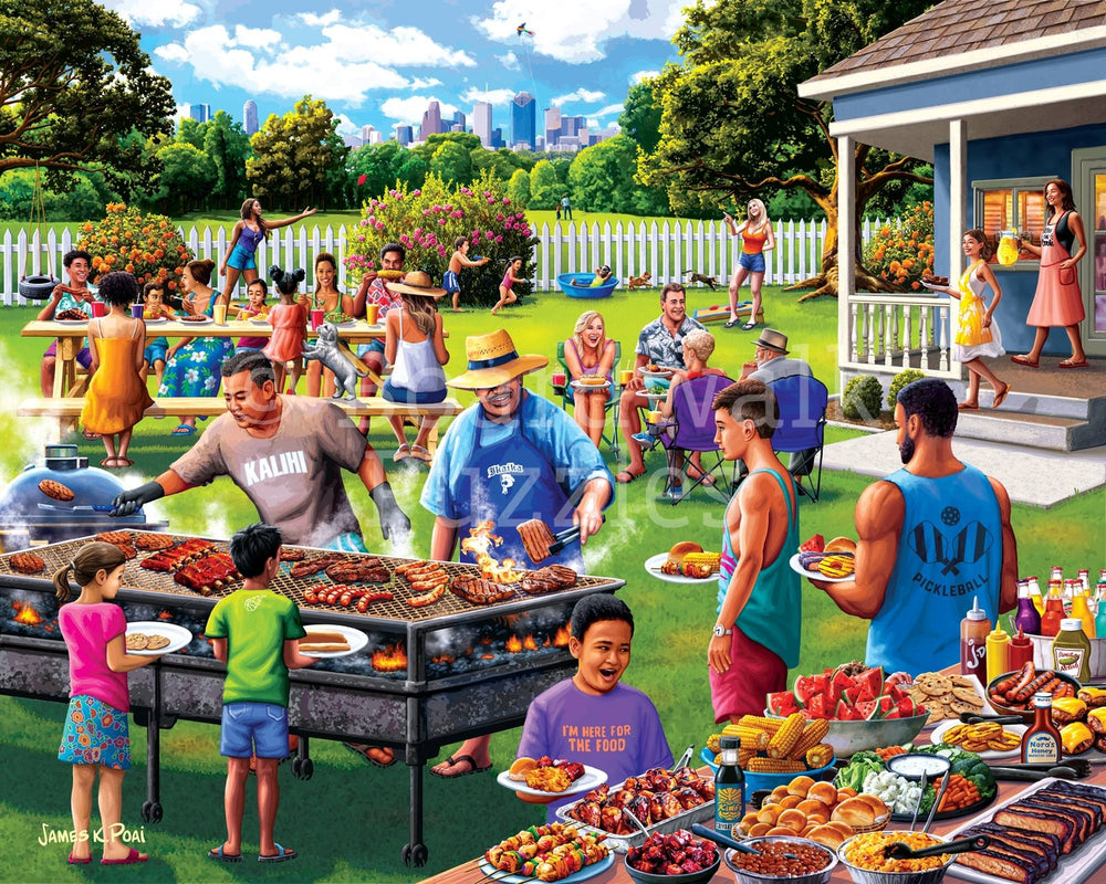 Backyard Barbecue - 1000 Piece