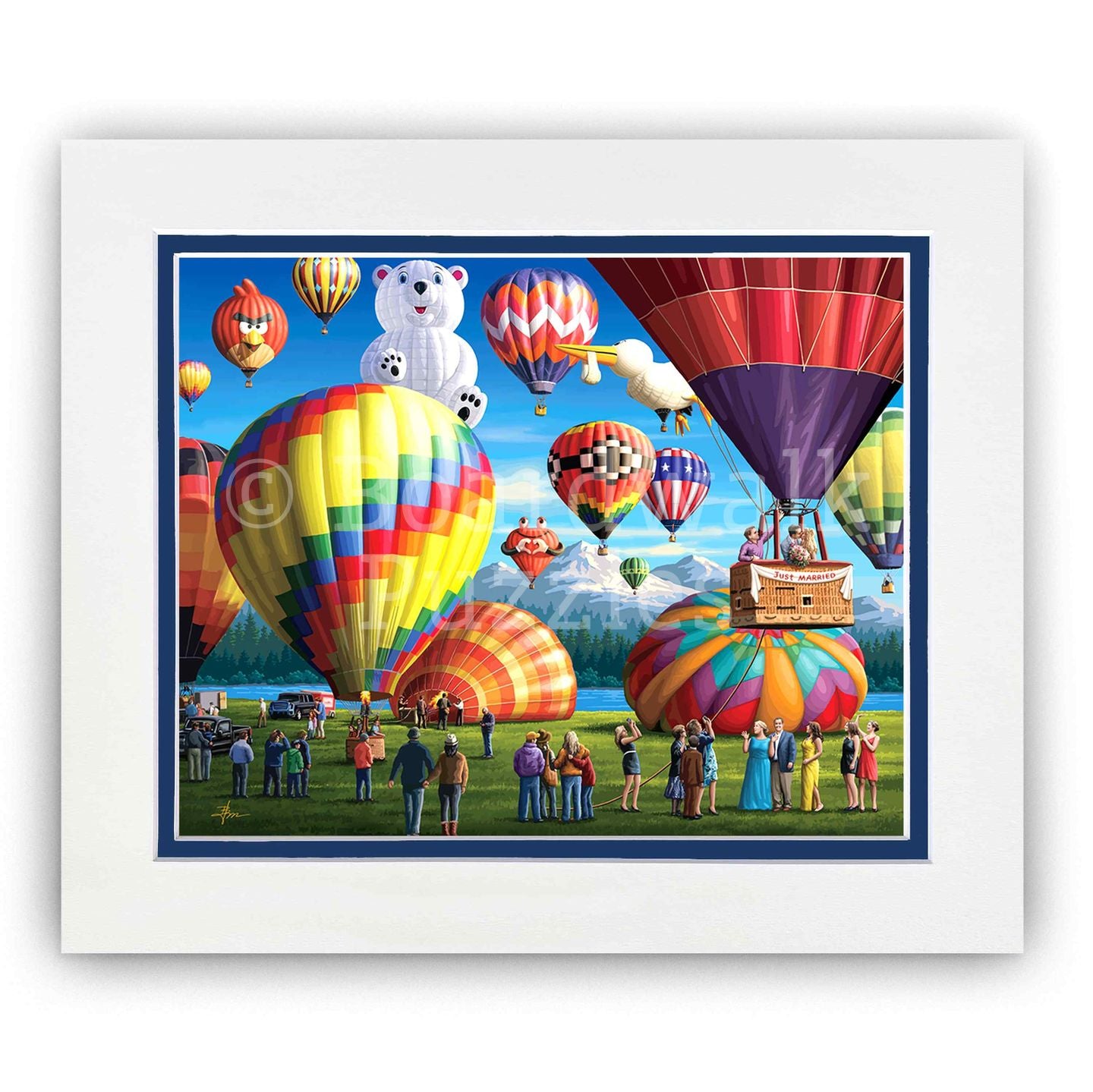 Balloon Launch - Boardwalk Fine Art