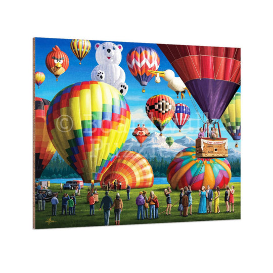 Balloon Launch - Boardwalk Fine Art