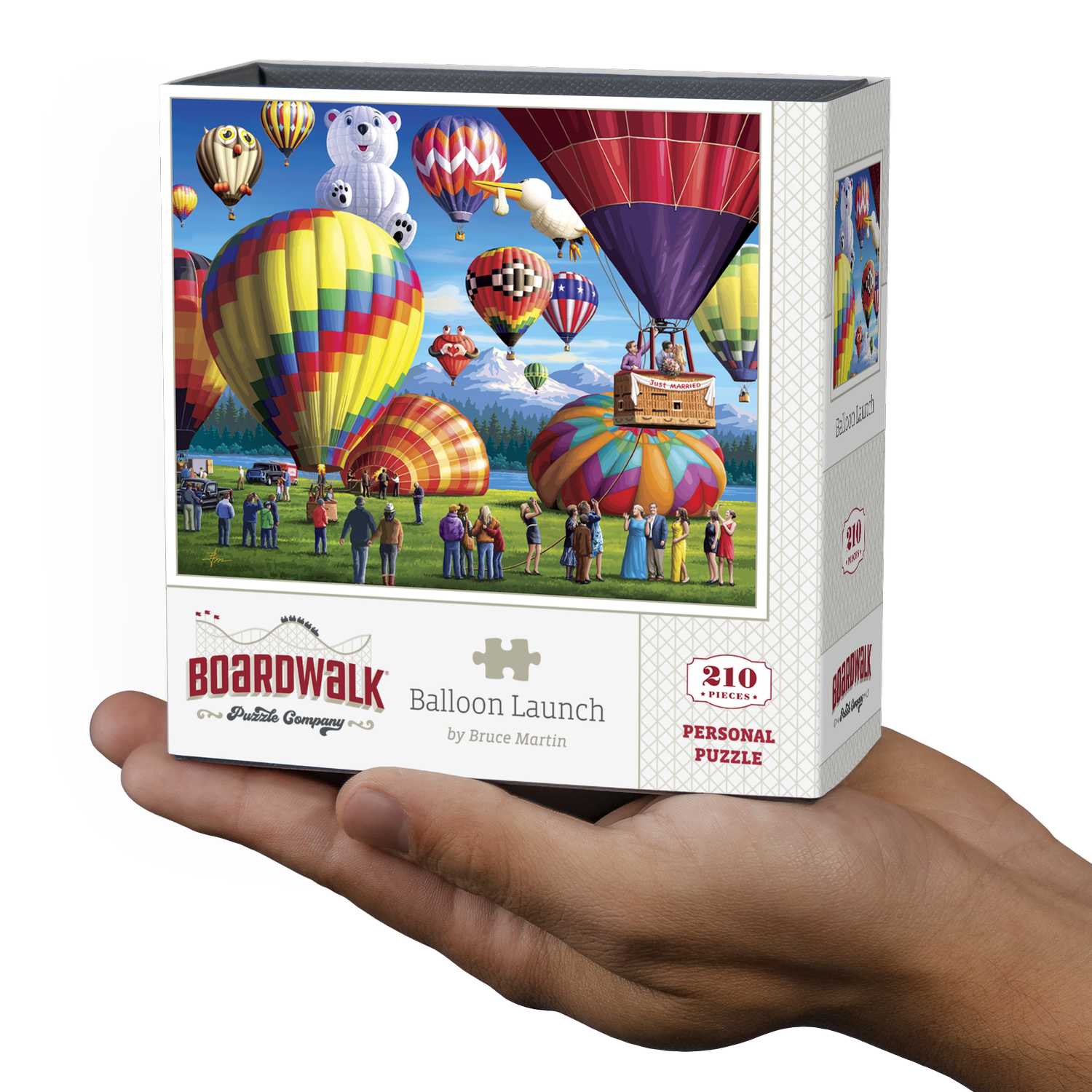 Balloon Launch | 210 Piece Personal Puzzle