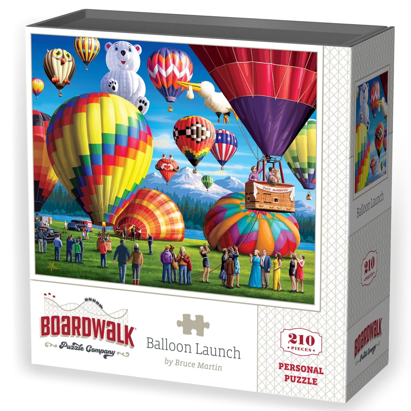 Balloon Launch | 210 Piece Personal Puzzle