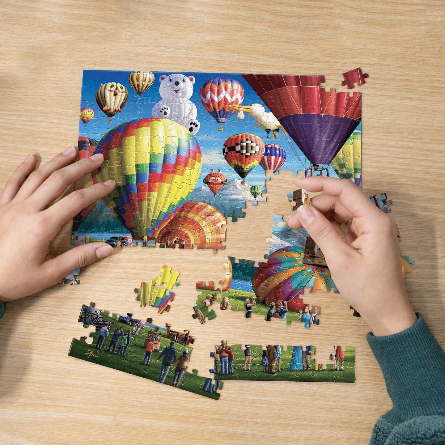 Balloon Launch | 210 Piece Personal Puzzle