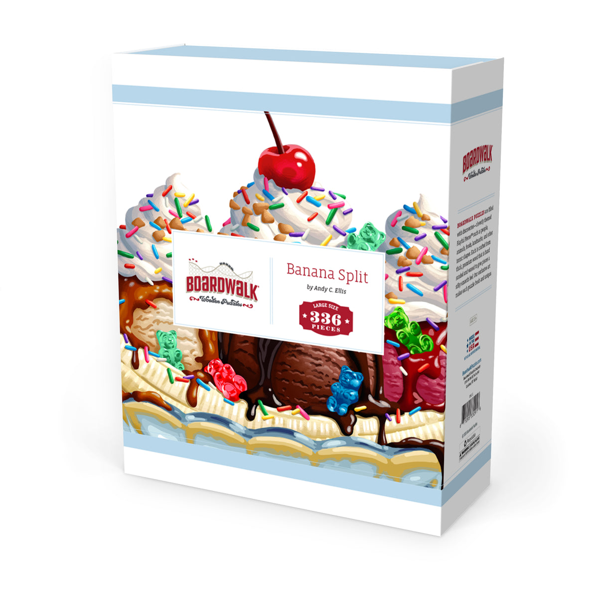 Banana Split | Luxury Wood Puzzle - Large Size