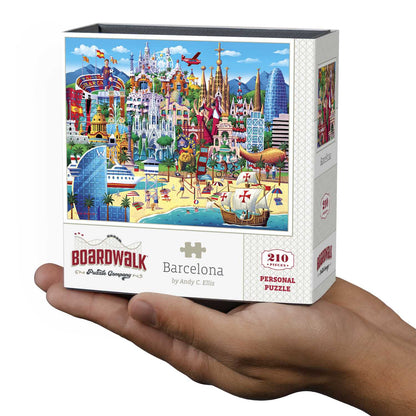 Barcelona | 210 Piece Personal Puzzle