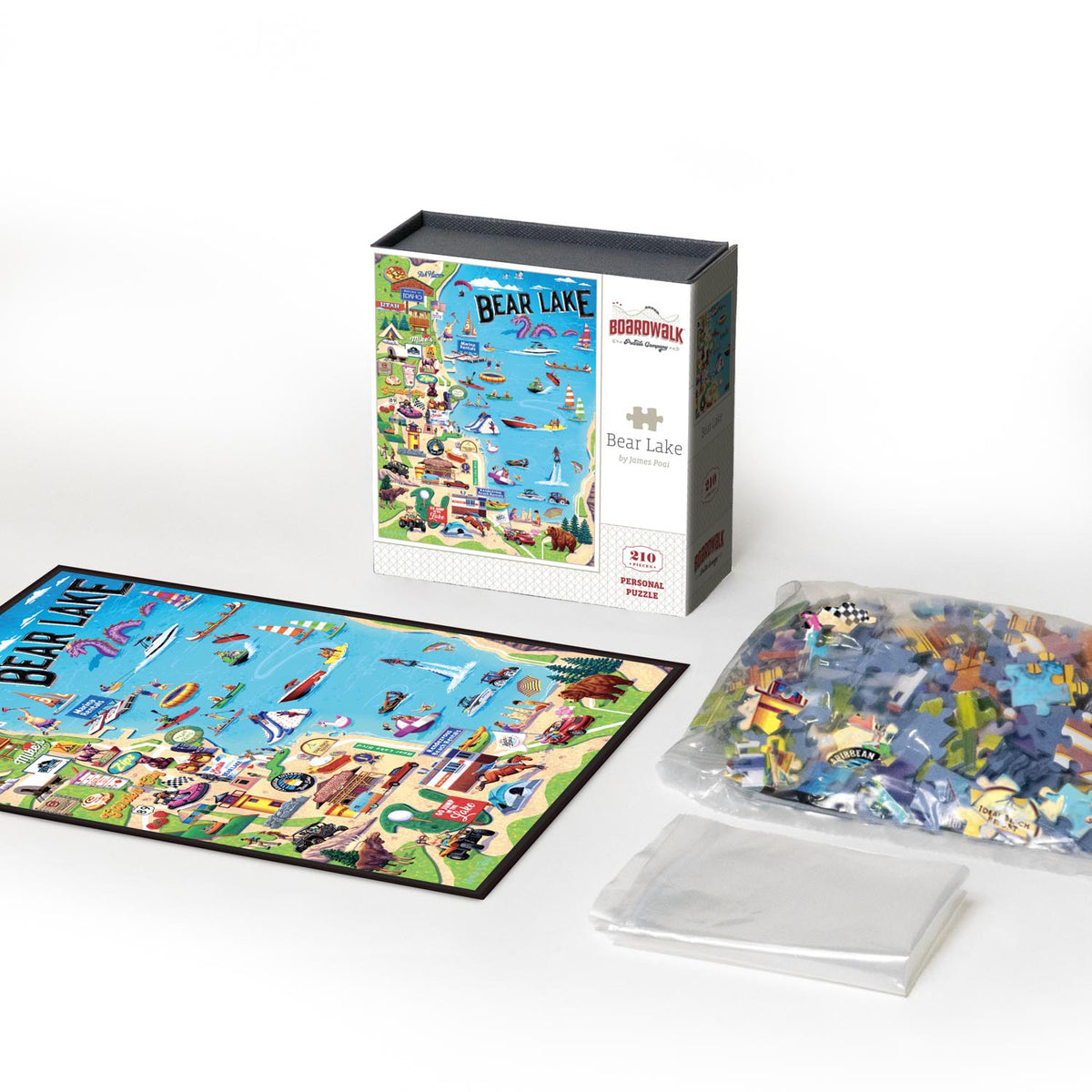 Bear Lake | 210 Piece Personal Puzzle