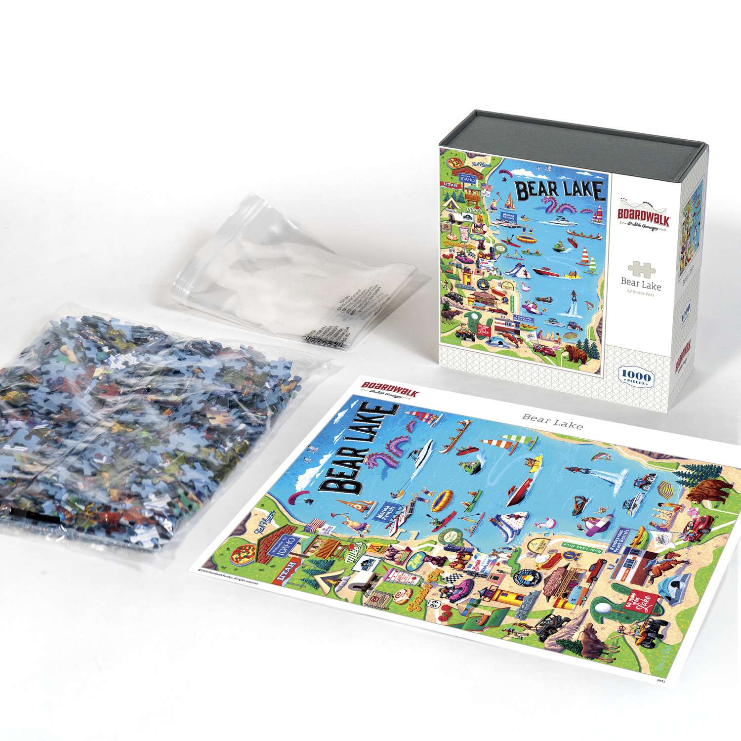 Bear Lake | 1000 Piece Boardwalk Jigsaw Puzzle Bear Lake | 1000 Piece Boardwalk Jigsaw Puzzle