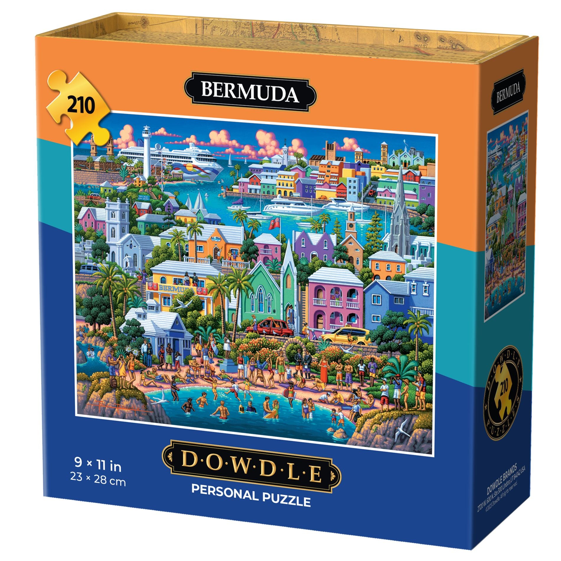 Bermuda - Personal Puzzle - 210 Piece – Dowdle Folk Art