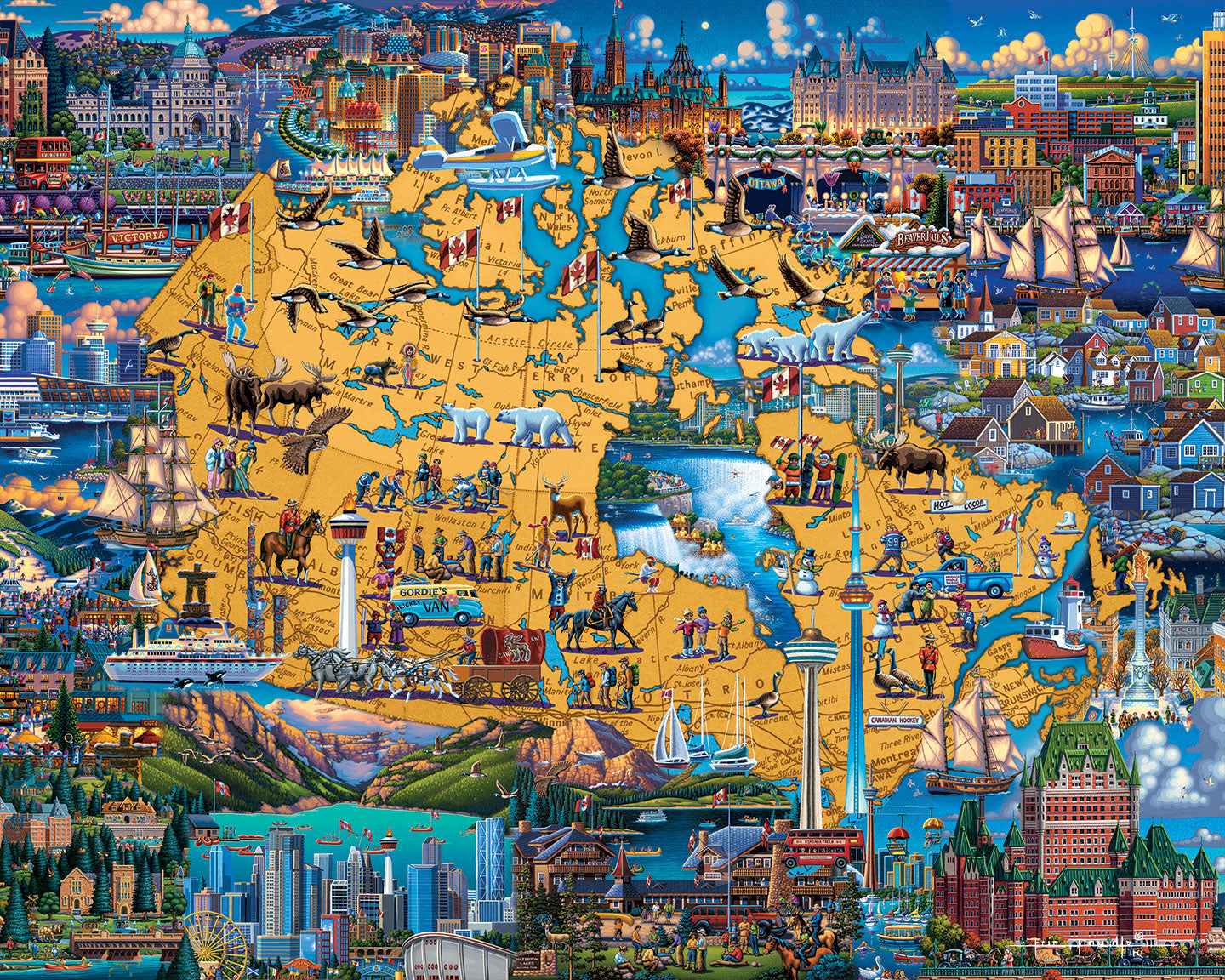 Best of Canada | 210 Piece Personal Puzzle