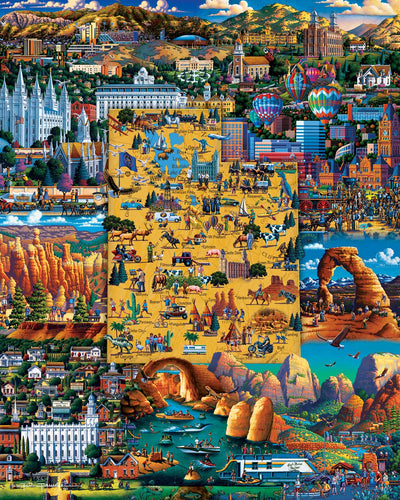 Best of Utah | 210 Piece Personal Puzzle