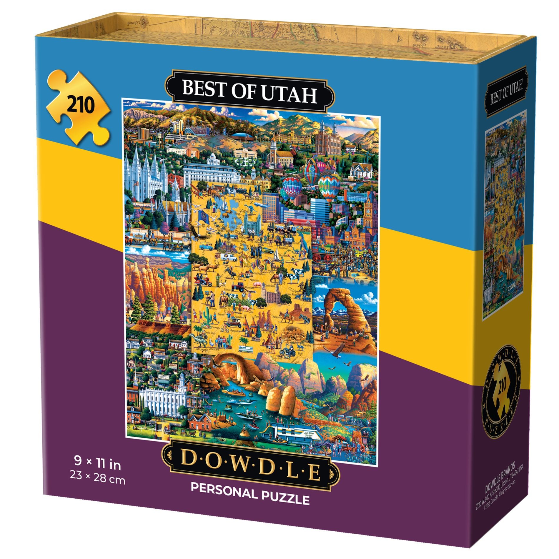 Best of Utah | 210 Piece Personal Puzzle