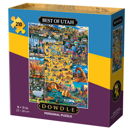 Best of Utah | 210 Piece Personal Puzzle