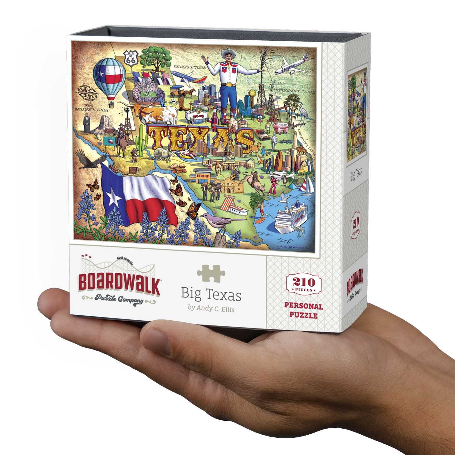 Big Texas | 210 Piece Personal Puzzle