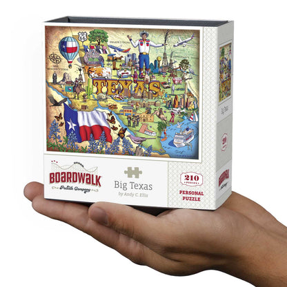 Big Texas | 210 Piece Personal Puzzle