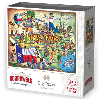 Big Texas | 210 Piece Personal Puzzle