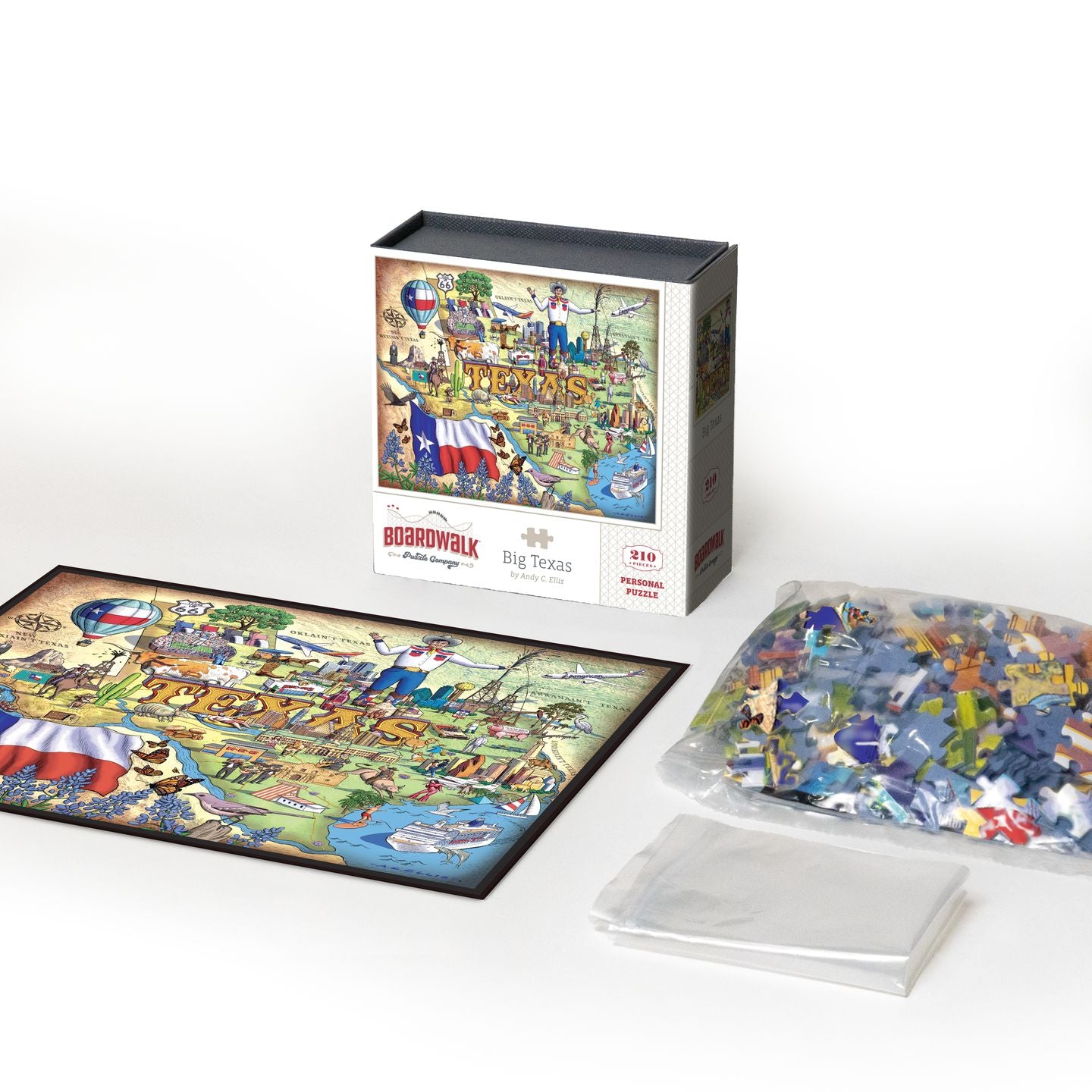 Big Texas | 210 Piece Personal Puzzle