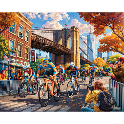 Bike Race | 210 Piece Personal Puzzle