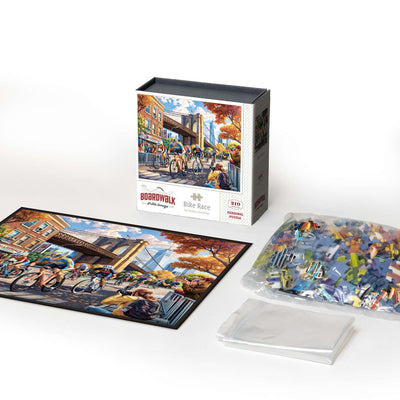 Bike Race | 210 Piece Personal Puzzle