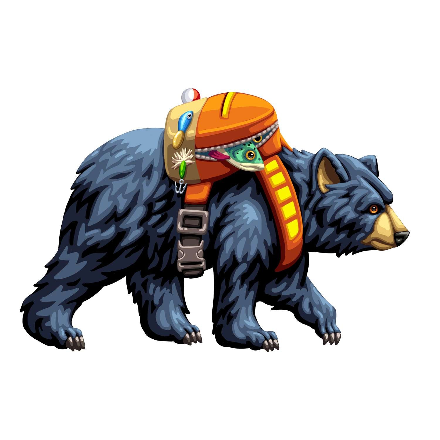 Benny the Black Bear | Wildlife Series - Fun Size