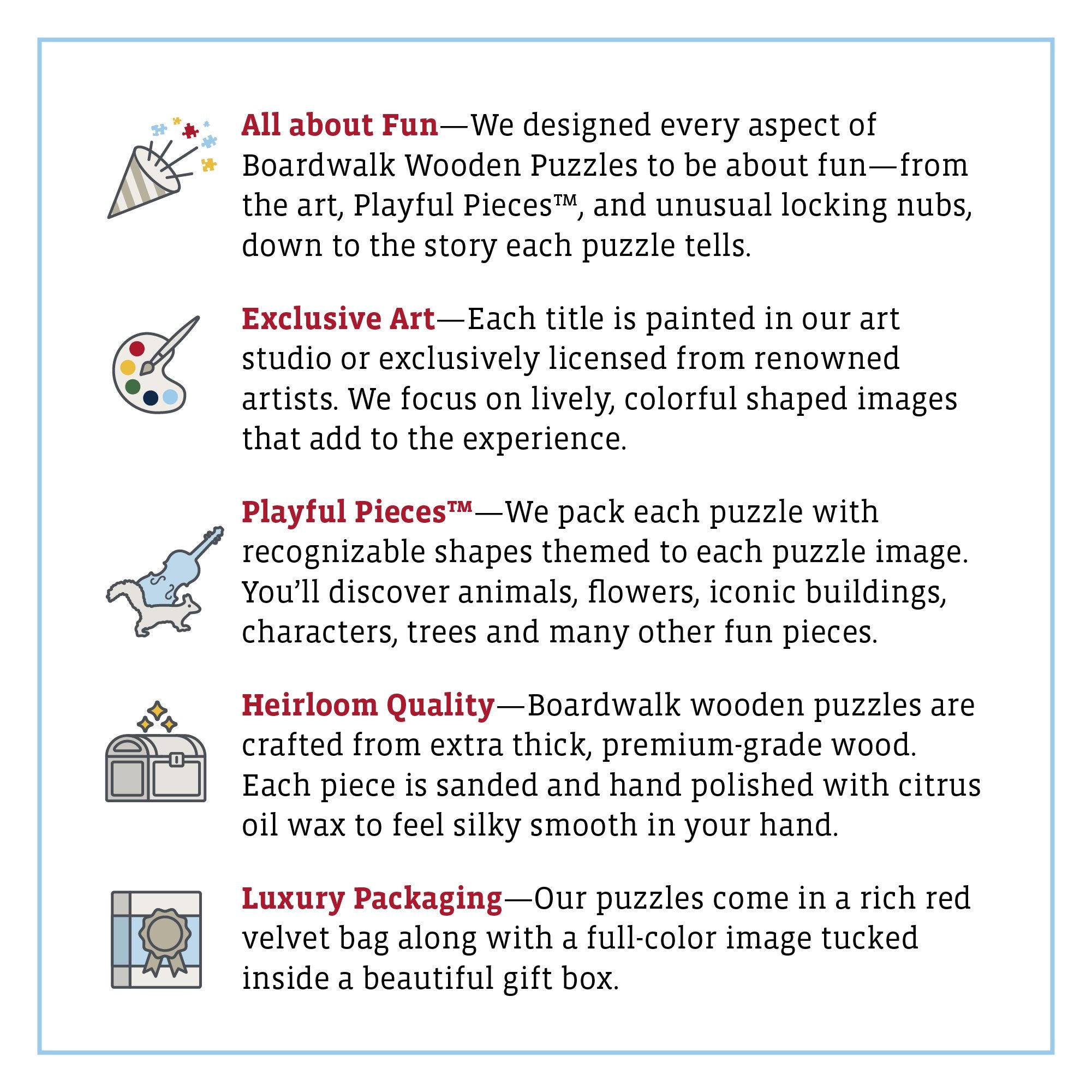 Multi-Season Earth Day | Luxury Wood Puzzle
