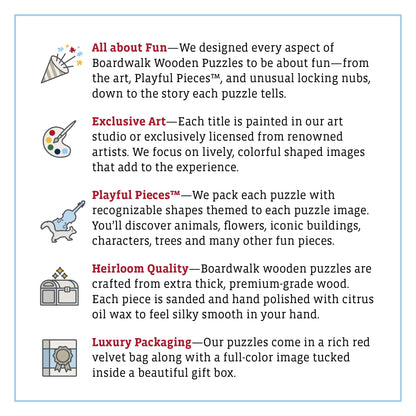 Multi-Season Earth Day | Luxury Wood Puzzle