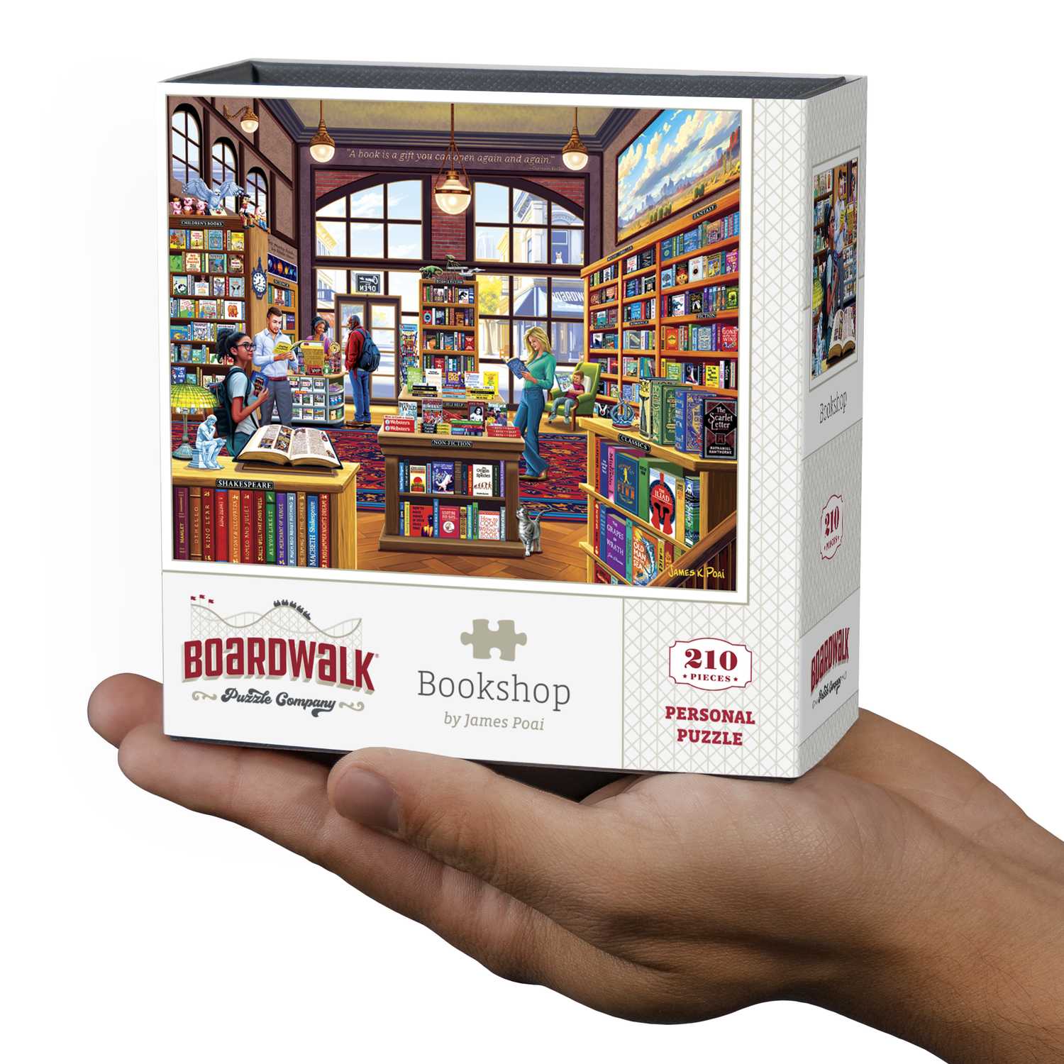 Bookshop | 210 Piece Personal Puzzle