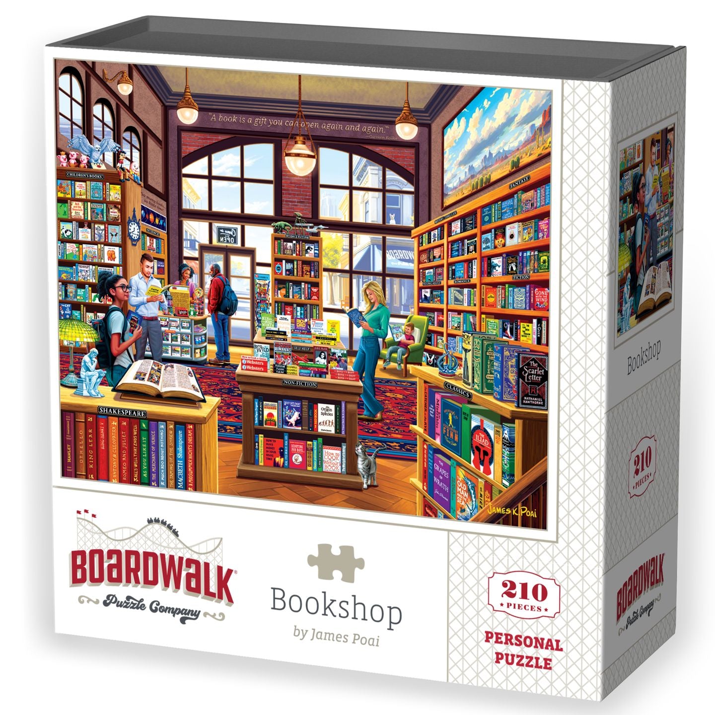 Bookshop | 210 Piece Personal Puzzle