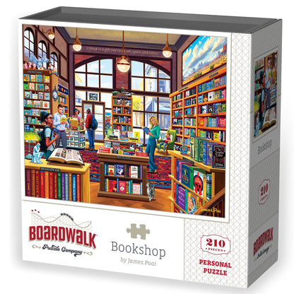 Bookshop | 210 Piece Personal Puzzle